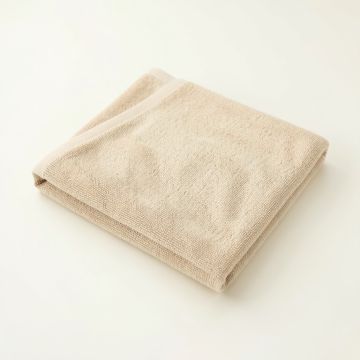 Pine Crest Bath Towel - Beige (synthetic illustration; no displayed measurements)