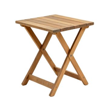 Wisbech Folding Wooden Side Table