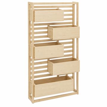 Ash Crest Empty Vertical Garden Frame - Ivory