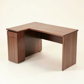 Aurea Reversible L-Shape Executive Desk (synthetic illustration; no displayed measurements)