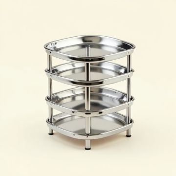 3 Tier Shower Caddy (synthetic illustration; no displayed measurements)