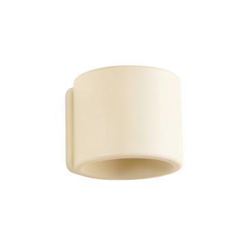 Summit Bend Wall Sconce Mounted On A Plain Wall - Cream