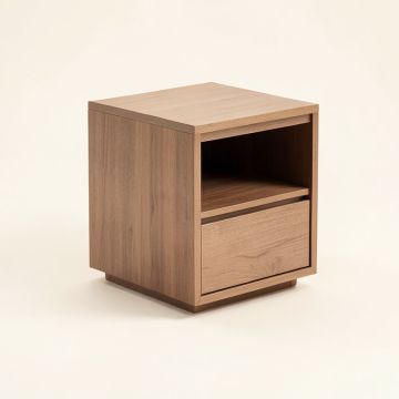 Sila End Table With Storage (synthetic illustration; no displayed measurements)