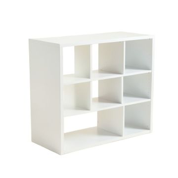Field Dell Desktop Shelving Unit - White