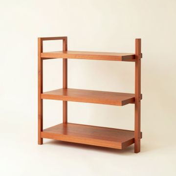Hazel Crest Empty Seed-Starting Shelving Unit Without Lights - Terracotta (synthetic illustration; no displayed measurements)