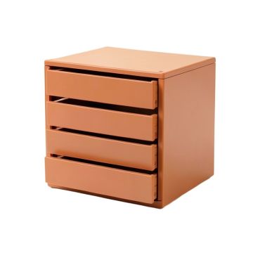 Dune Bridge Small-Parts Storage Drawer Cabinet - Terracotta