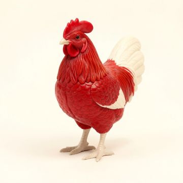 Tate Rooster Décor Figurine (synthetic illustration; no displayed measurements)