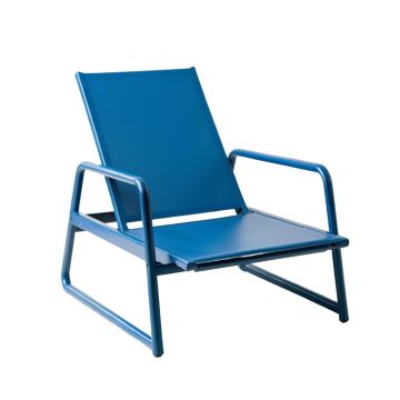 Laurel Bluff Outdoor Lounge Chair - Blue