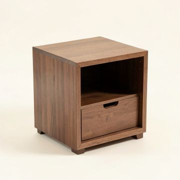 Haines End Table With Storage (synthetic illustration; no displayed measurements)