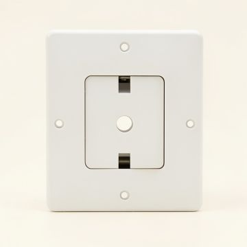 Clean Magnetic Cover 5-Gang Rocker Wall Plate (synthetic illustration; no displayed measurements)