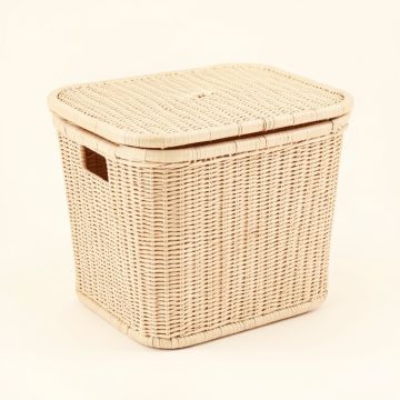 Alder Bridge Laundry Hamper - Cream (synthetic illustration; no displayed measurements)