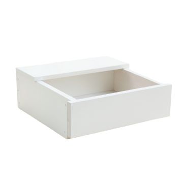 Maple Crest Under-Desk Drawer Unit - White