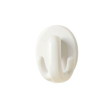 Cedar Bridge Wall-Mounted Robe Hook - White