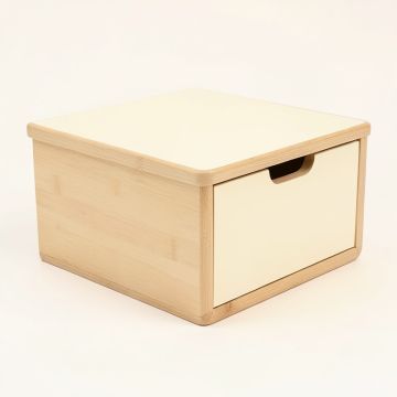 Glen Branch Under-Desk Drawer Unit - Cream (synthetic illustration; no displayed measurements)