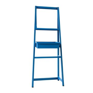 Oak Arc Empty Vertical Garden Frame - Blue