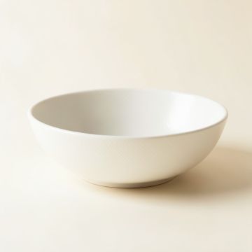 Glen Bend Dining Bowl - White (synthetic illustration; no displayed measurements)