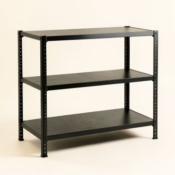 Brook Crossing Desktop Shelving Unit - Black (synthetic illustration; no displayed measurements)