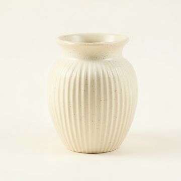 Birch Brook Empty Decorative Vase - Cream (synthetic illustration; no displayed measurements)