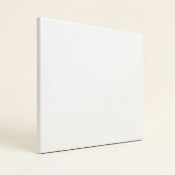 Riverbank 19.63 '' X 19.63 '' 3D Wall Panel In White (synthetic illustration; no displayed measurements)