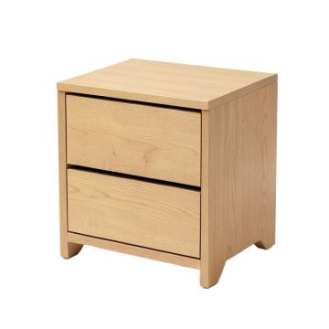 Finbarr 2 - Drawer Nightstand In Light Brown