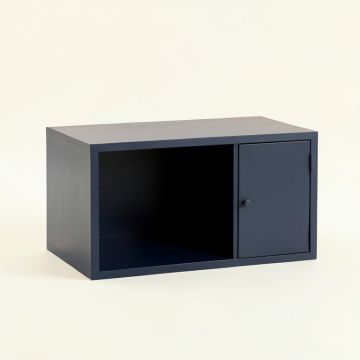 Laurel Crossing Shoe Storage Bench - Navy (synthetic illustration; no displayed measurements)