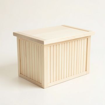 Alder Bend Closed Outdoor Storage Box - Ivory (synthetic illustration; no displayed measurements)
