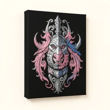 Wood Graphic Art Print On Canvas (synthetic illustration; no displayed measurements)