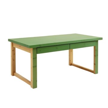Wren Crossing Empty Workshop Workbench - Green