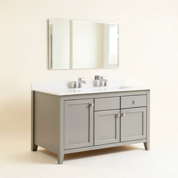 Essinger 60 '' Double Bathroom Vanity Set (synthetic illustration; no displayed measurements)