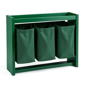 River Dale Laundry Sorting Station With Plain Removable Bags - Green (synthetic illustration; no displayed measurements)