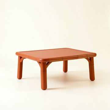 Cliff Bluff Coffee Table - Terracotta (synthetic illustration; no displayed measurements)