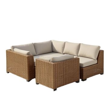 Domagala Yland Patio Sectional With Cushions