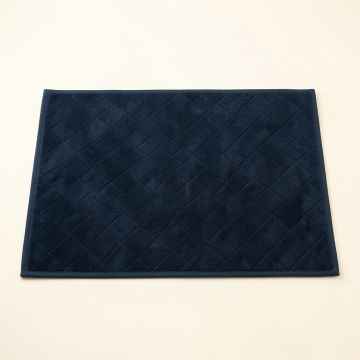 River Edge Bath Mat - Navy (synthetic illustration; no displayed measurements)