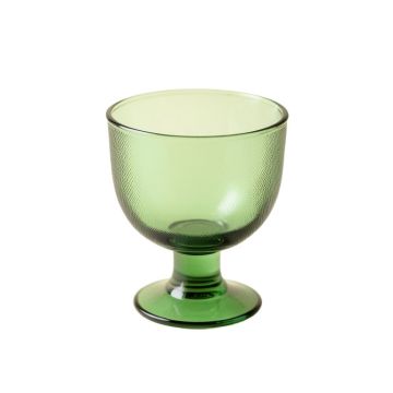 Summit Bend Empty Candle Holder - Green