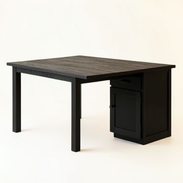 Clay Brook Empty Workshop Workbench - Black (synthetic illustration; no displayed measurements)