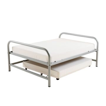 Bright Pop Metal Daybed With Trundle