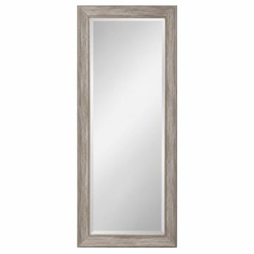 Machen Driftwood Leaner Beveled Venetian Full Length Mirror