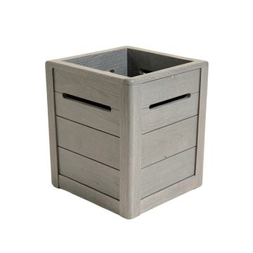 River Canyon Closed Garden Compost Bin - Gray