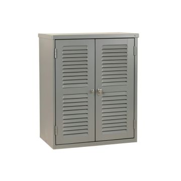 Dune Bridge Wall-Mounted Laundry Cabinet - Gray