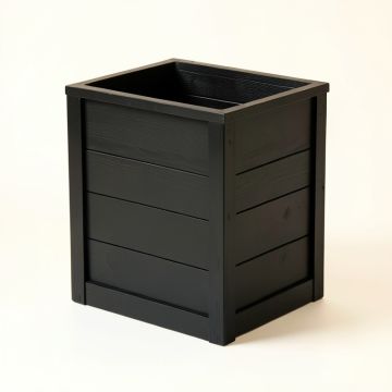 Elm Bend Closed Garden Compost Bin - Black (synthetic illustration; no displayed measurements)