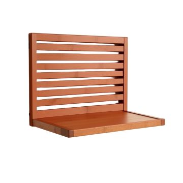 Wren Bend Wall-Mounted Entryway Organizer Shelf - Terracotta