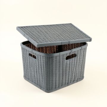 Hazel Crossing Laundry Hamper - Gray (synthetic illustration; no displayed measurements)
