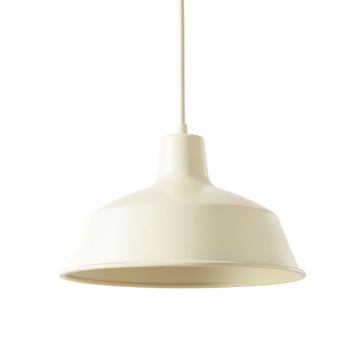 Harbor Branch Pendant Light Suspended From One Plain Cable - Cream