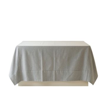 Dawn Edge Flat Bed Sheet - Gray