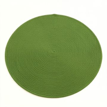 Alder Crest Round Area Rug - Green (synthetic illustration; no displayed measurements)