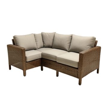 Dudziak Patio Sectional With Cushions (synthetic illustration; no displayed measurements)