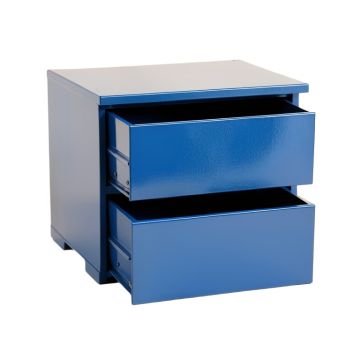 Olive Crossing Under-Desk Drawer Unit - Blue