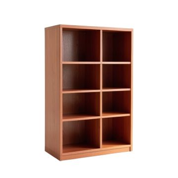 Aspen Bridge Freestanding Bookcase - Terracotta
