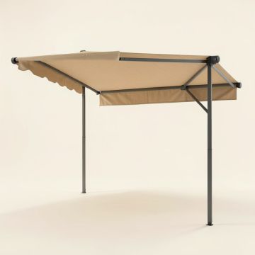 Sparta 12 Ft. W X 10 Ft. D Fabric Retractable Standard Door Awning (synthetic illustration; no displayed measurements)
