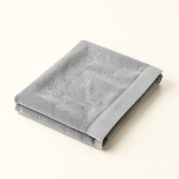 Cedar Branch Bath Towel - Gray (synthetic illustration; no displayed measurements)